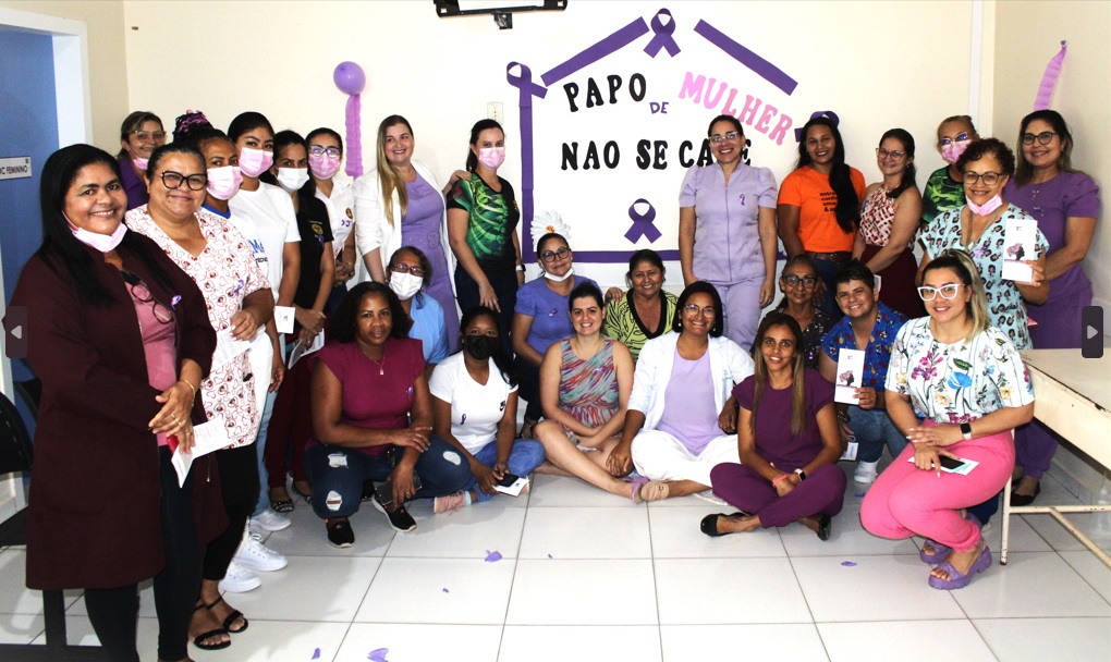 Agosto Lilás no Coronel Mota Brenda Lima Ascom Sesau 1