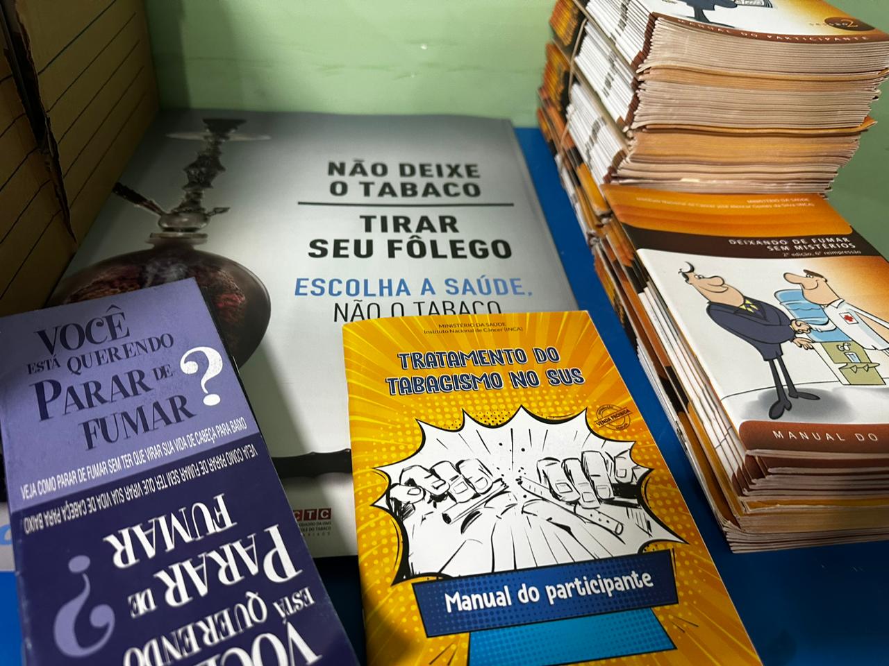 Sesau entrega material didático e insumos para reforçar tratamento contra o tabagismo em Boa Vista