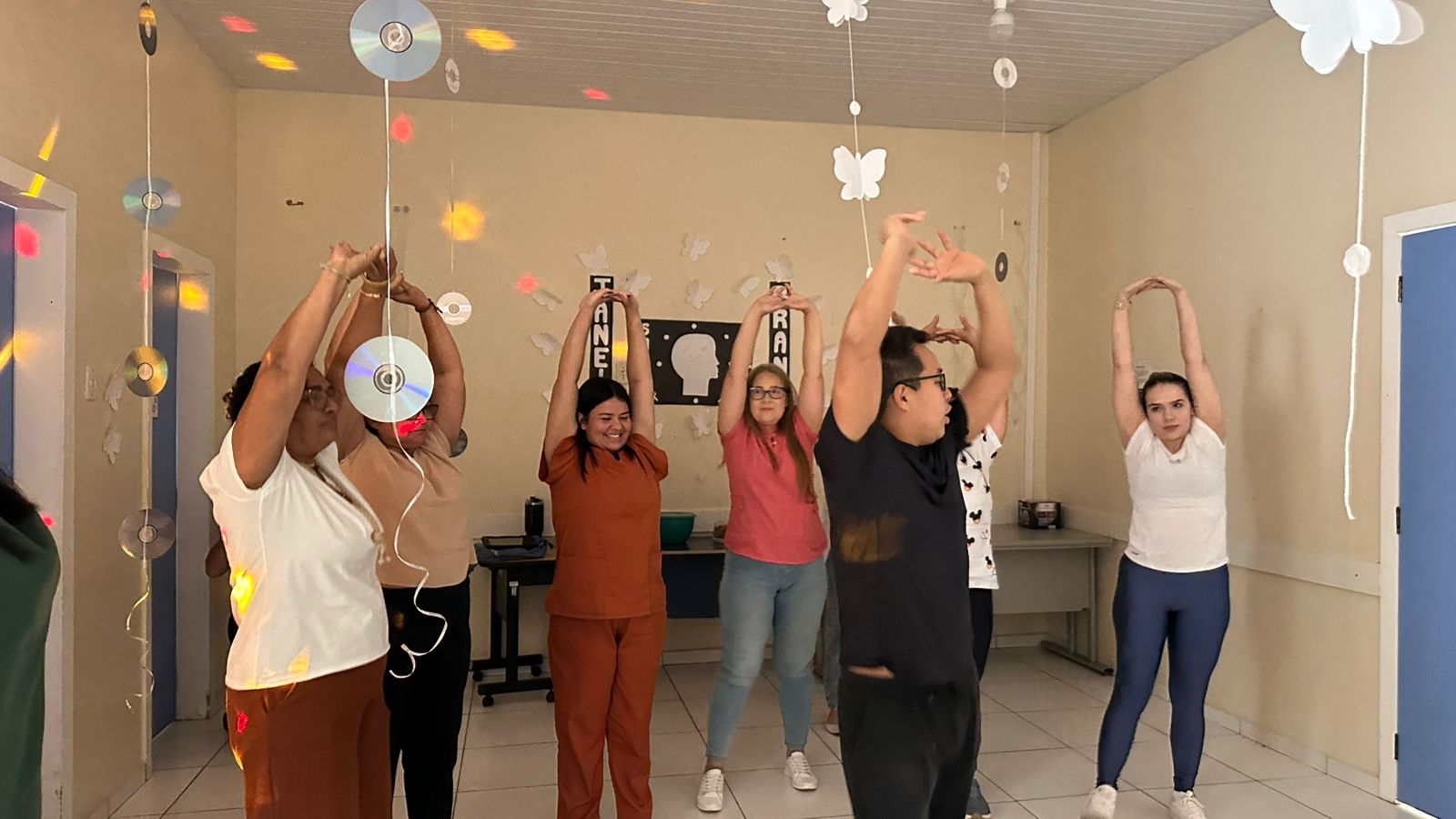 Policlínica Coronel Mota encerra Janeiro Branco com ação de integração e bem-estar