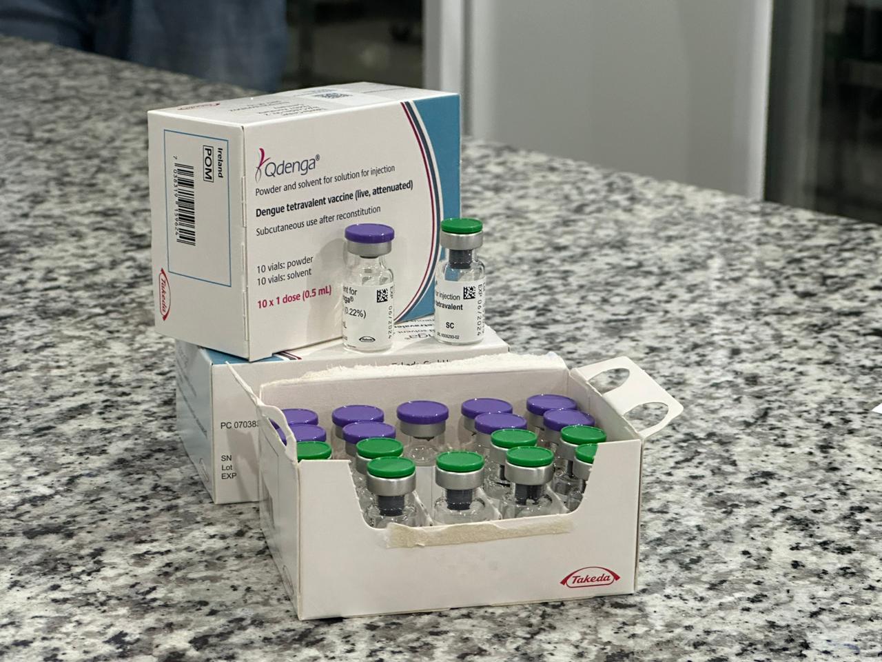 Sesau entrega 7 mil doses de vacina contra dengue para o município de Boa Vista