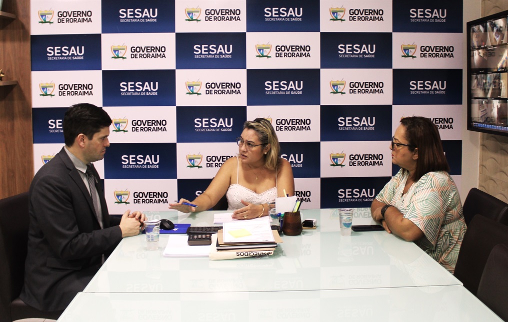 Reunião Sesau e Ministério da Saúde Brenda Lima Ascom Sesau 1 1
