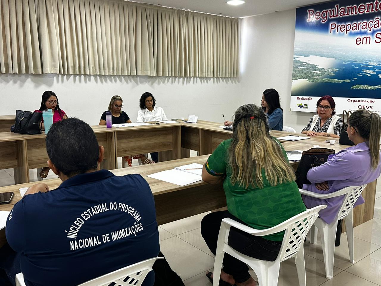 Entidades discutem metas para aumento de coberturas vacinais em Roraima
