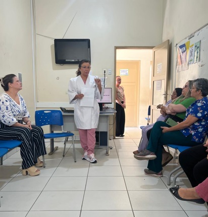 Roda de Conversa no SAE Suyanne Sá Ascom Sesau 3