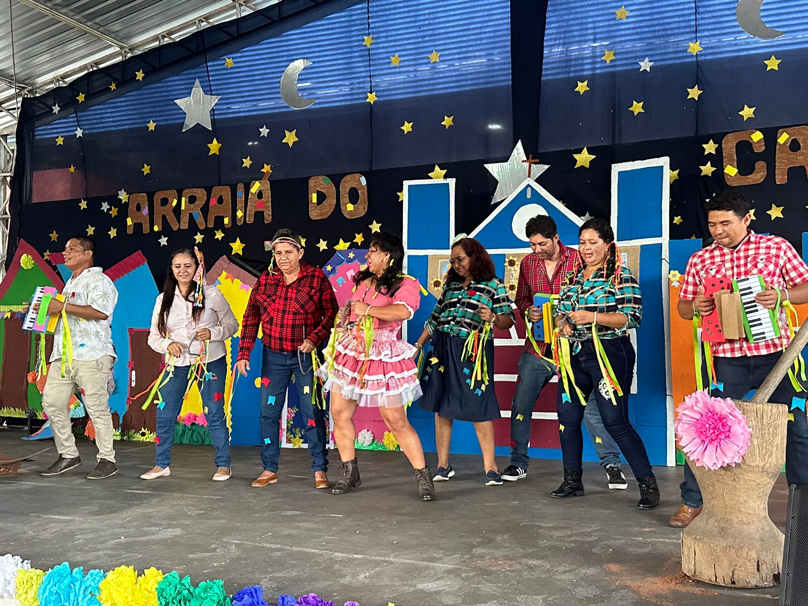 Arraial do Caps III promove integração social entre pacientes
