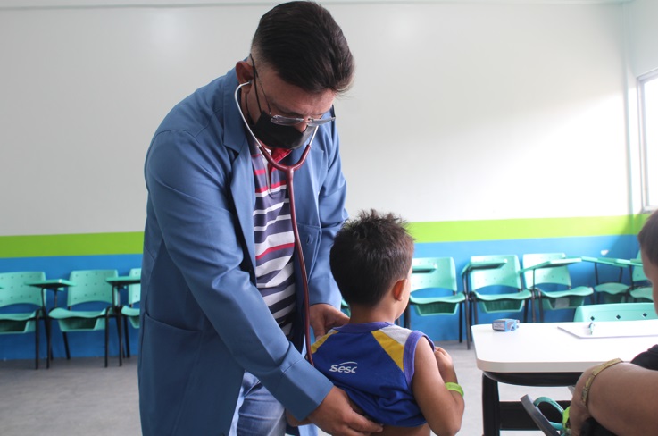 Sesau leva serviços da Saúde Itinerante para moradores de Caracaraí