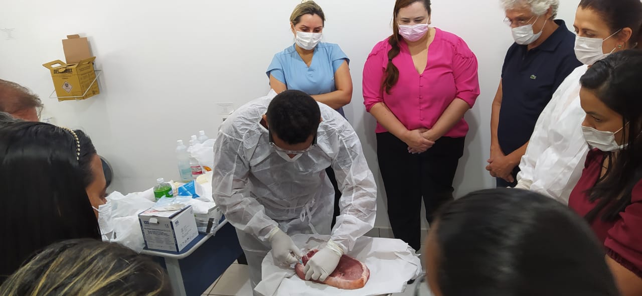 LEISHMANIOSE CUTÂNEA - Profissionais de saúde de Roraima encerram qualificação da Sesau com atividade prática