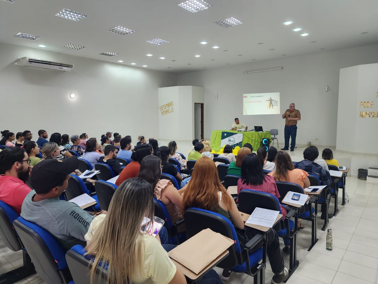 Servidores participam de atualização sobre atendimento de pacientes psiquiátricos
