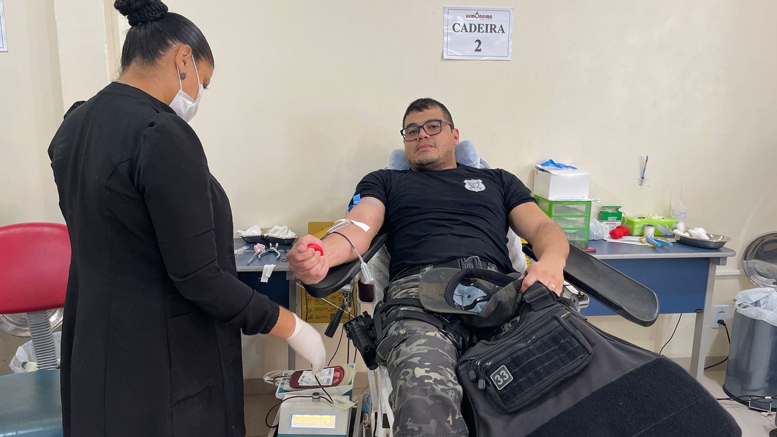 Hemoraima recebe reforço de parceiros em mais uma campanha de doação de sangue