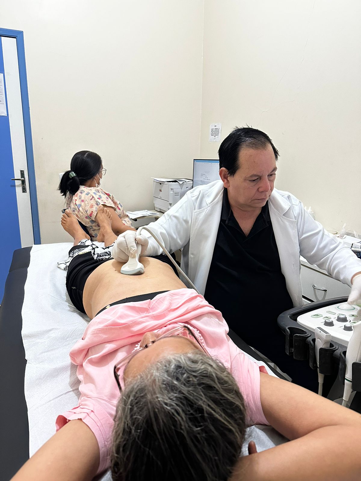 Clínica Especializada Coronel Mota atende pacientes do interior de Roraima em mutirões de ultrassonografia