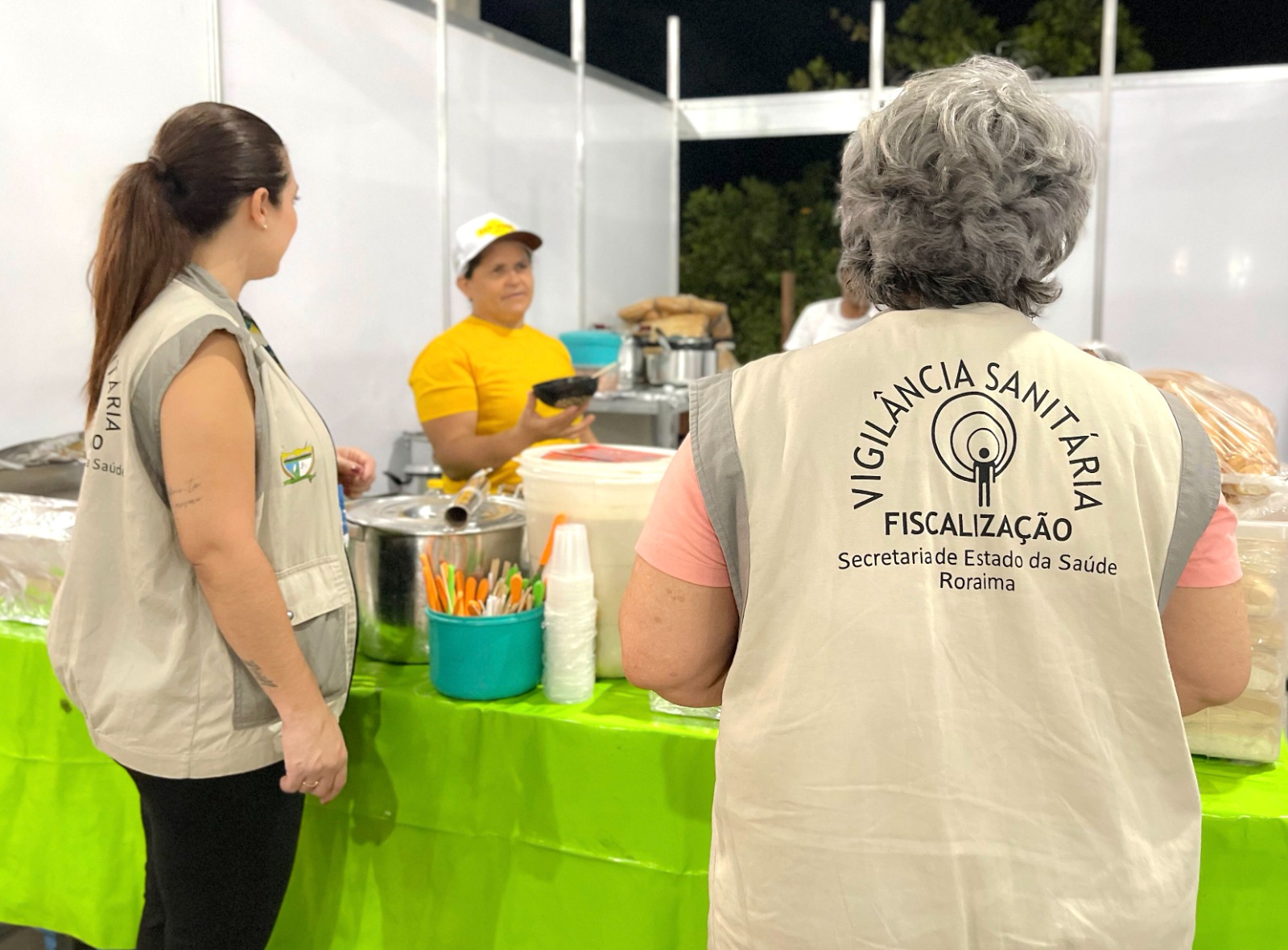Fiscalização sanitária garante boas práticas na comercialização de alimentos na Expoferr Show 2023