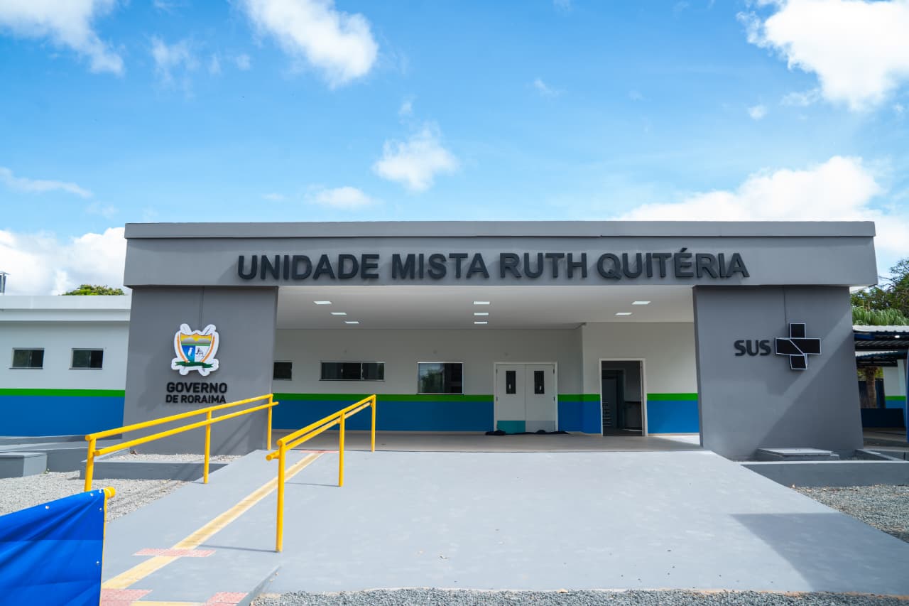 Governo de Roraima inaugura Hospital Ruth Quitéria em Normandia   