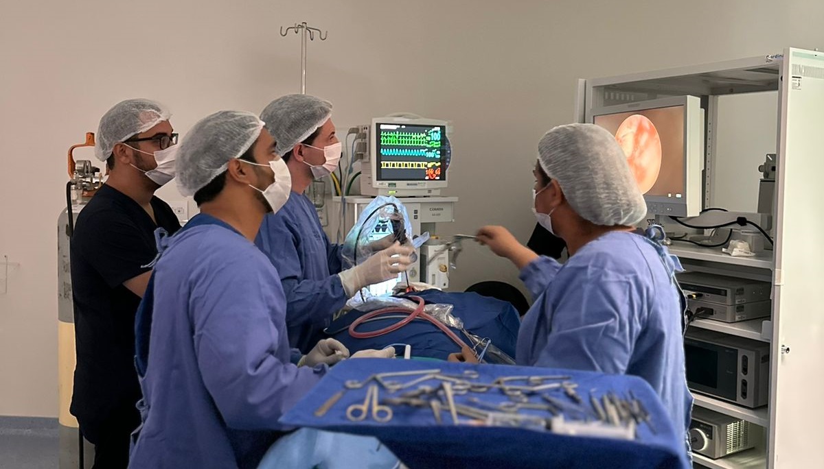HGR realiza cirurgia de correção de meningocele por via endoscópica nasal   