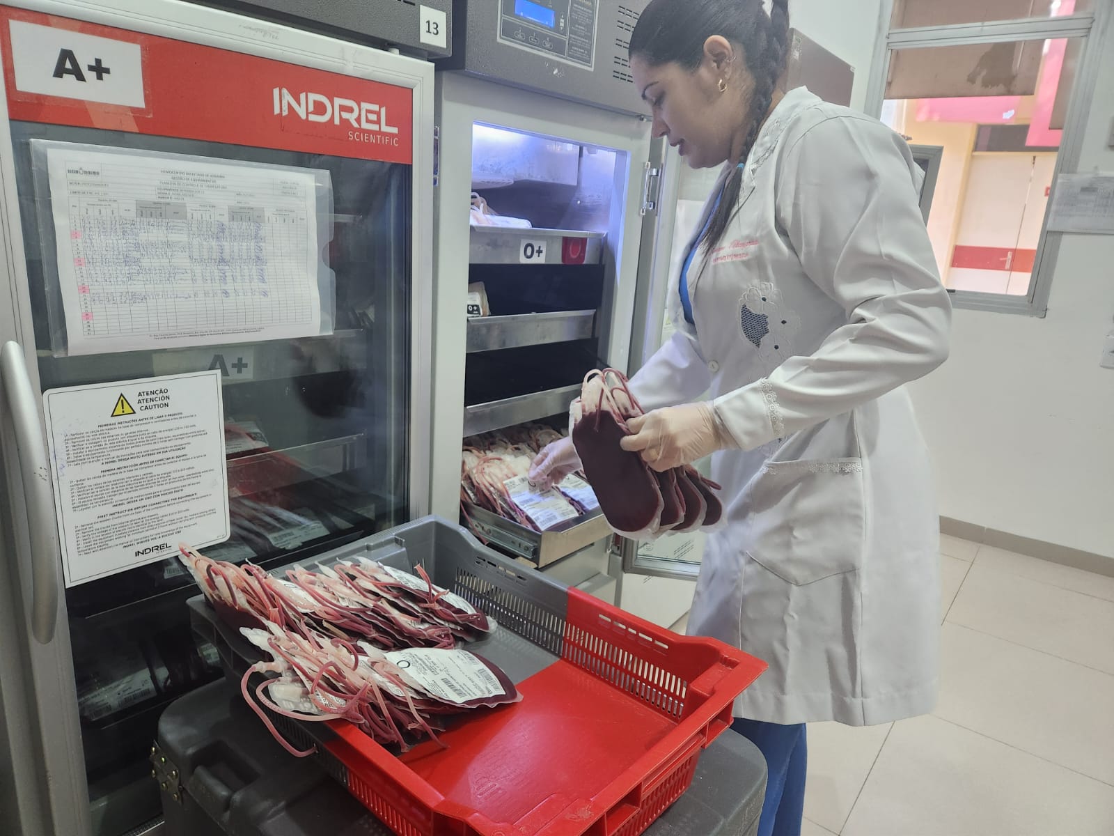 JUNHO VERMELHO: Hemoraima promove palestras e doação de sangue