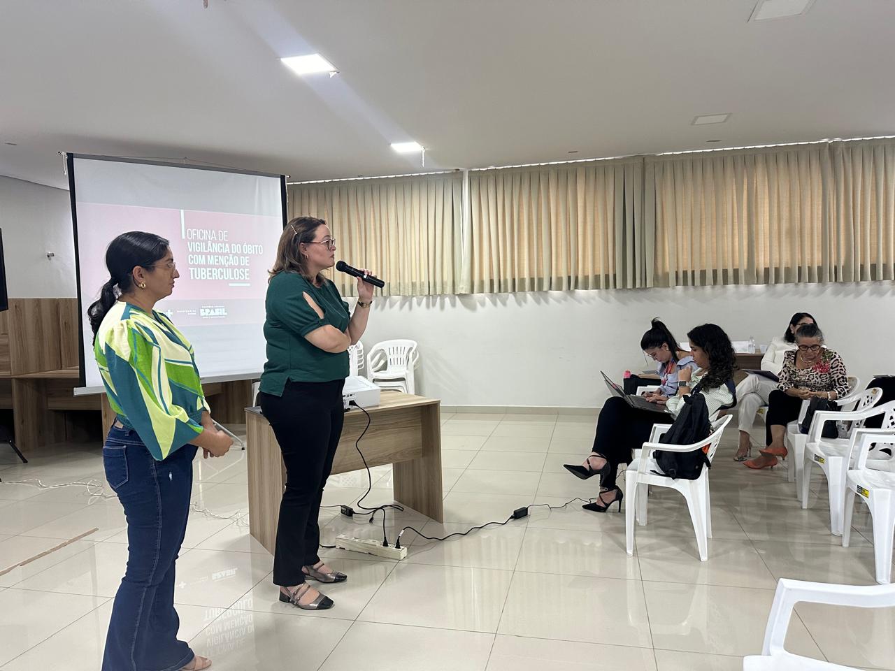Servidores participam de oficina sobre estratégias de vigilância de óbitos por tuberculose