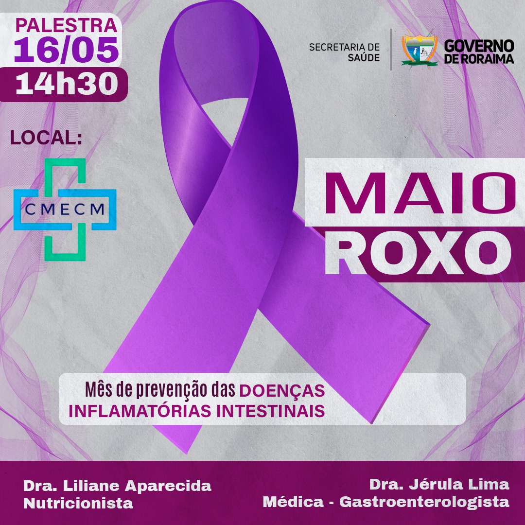 INFLAMAÇÕES INTESTINAIS - Coronel Mota promove palestra sobre importância de diagnóstico precoce