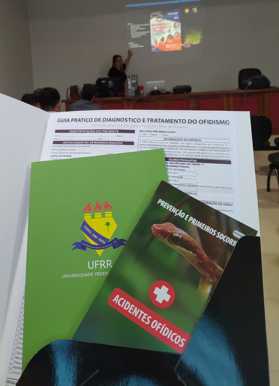 OFIDISMO - Sesau aborda importância de tratamento contra picada de cobras venenosas