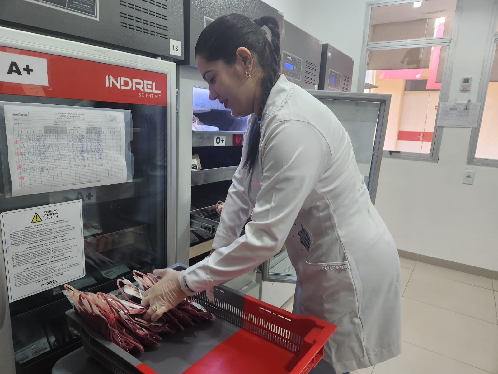 Roraima recebe 262 bolsas de sangue doadas pelo Ceará