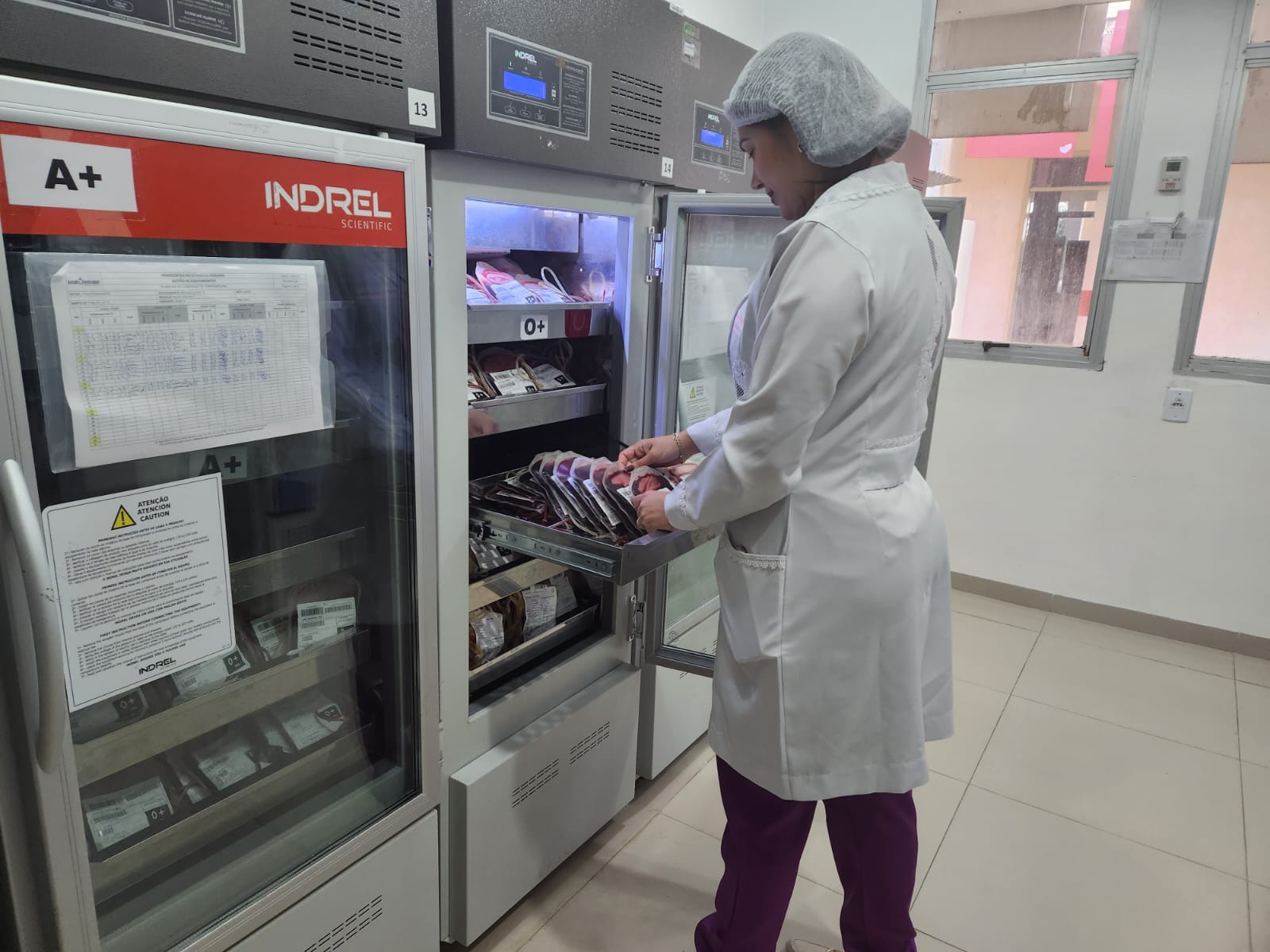 Roraima recebe mais de 600 bolsas de sangue do Hemocentro de Goiás