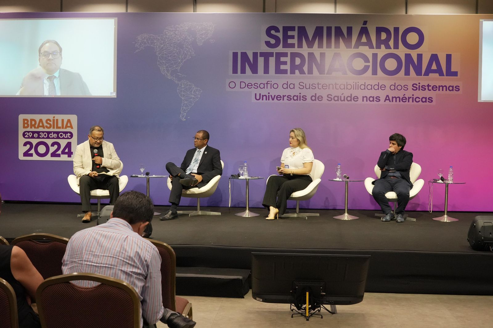 Roraima coordena painel de discussão no Seminário Internacional em Brasília