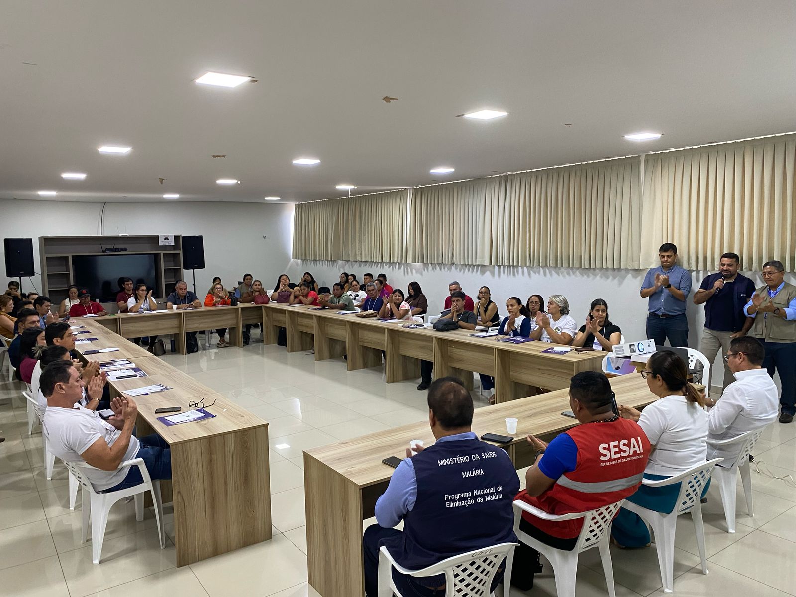 Roraima qualifica profissionais em novo tratamento para malária em crianças