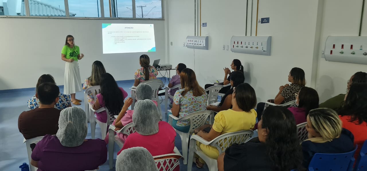 Profissionais da Maternidade passam por treinamento sobre asfixia perinatal