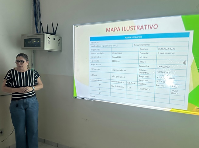 Servidores recebem treinamento sobre qualidade e segurança no manuseio de insumos de saúde