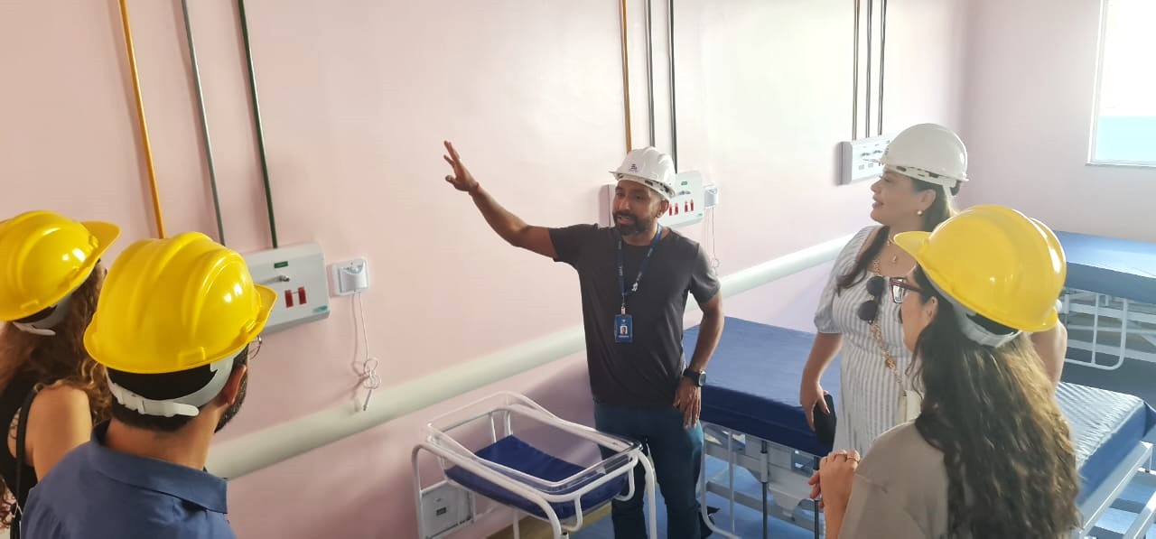 Ministério da Saúde e Fiocruz visitam estrutura da Nova Maternidade de Roraima