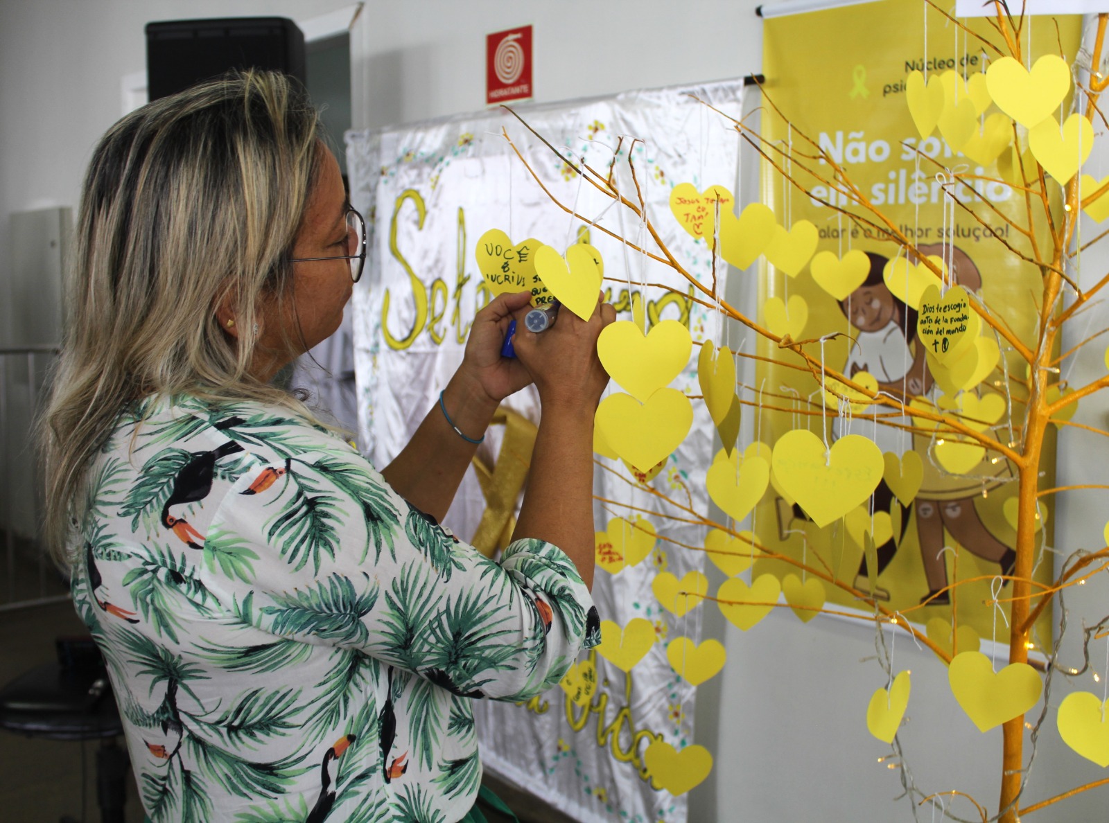 HGR promove ação sobre prevenção ao suicídio para pacientes e servidores
