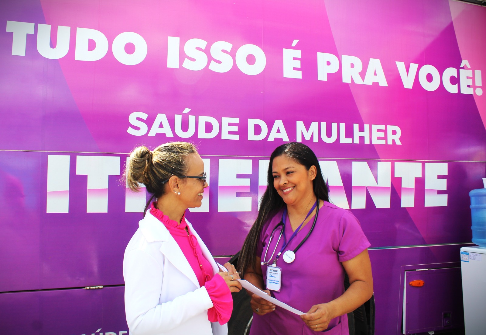 Sesau promove atendimentos de prevenção ao câncer a servidoras