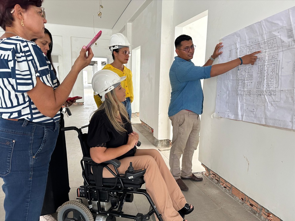 Obras do Centro de Reabilitação Física da Sesau estão com 70% dos serviços executados
