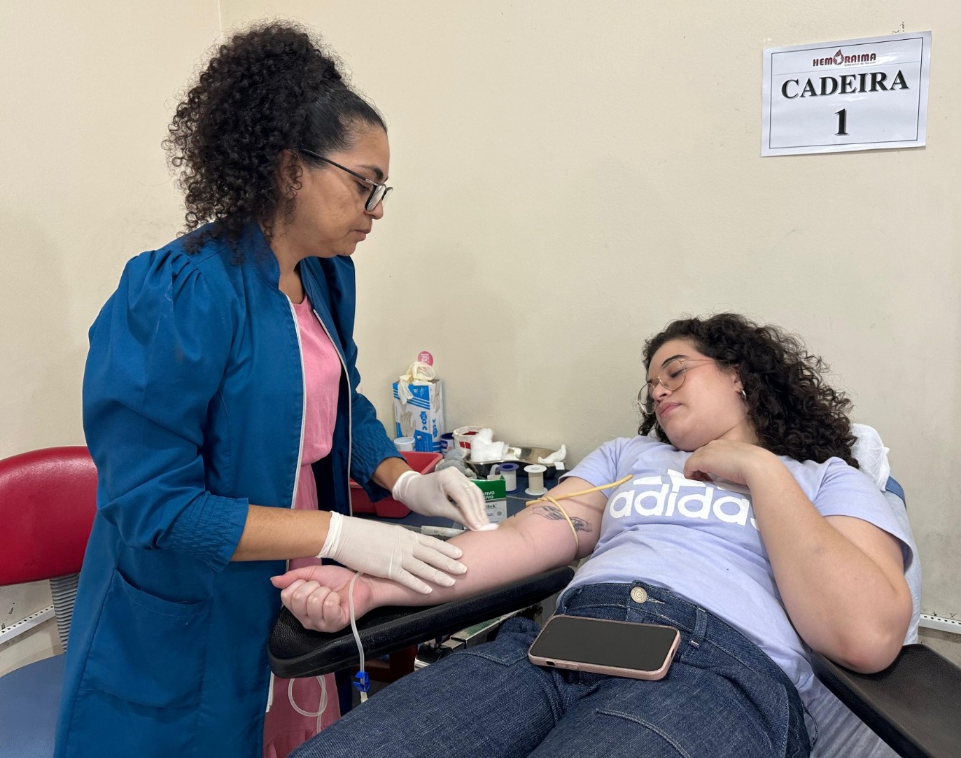 Parceria entre Hemoraima e Seplan mobiliza doadores de sangue