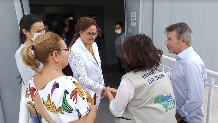 NO HGR - Comitiva Ministerial avalia atendimento a indígenas baleados em conflito na Terra Yanomami